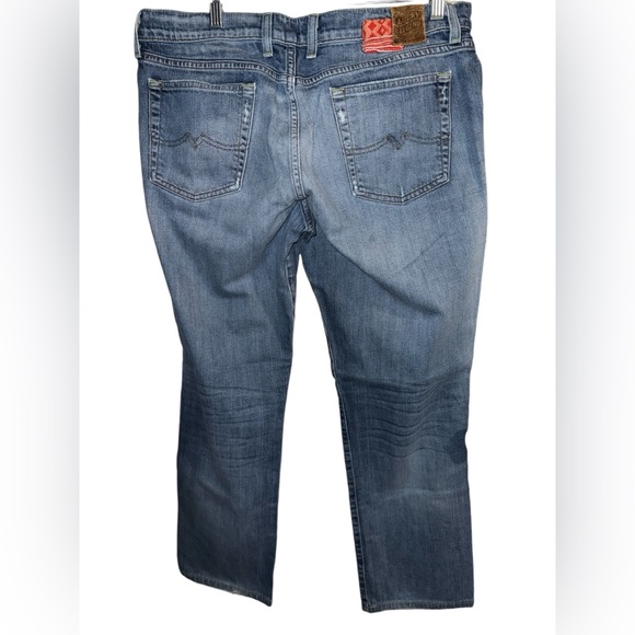 Lucky Legend Sweet’ N Straight Embroidered Jeans size 14/32 - Picture 3 of 11